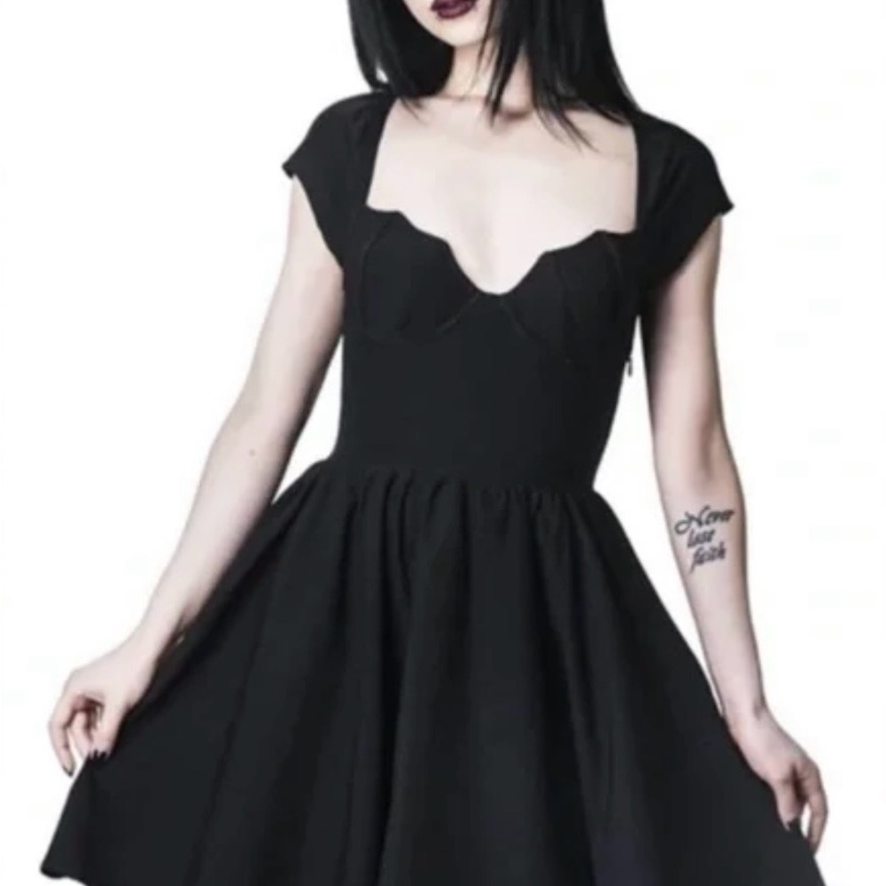 Killstar Good Ghoul Party Dress NWT